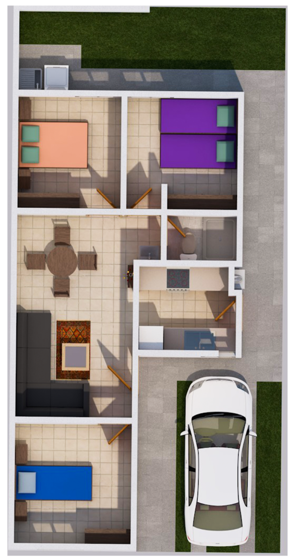 13. Fraccionamiento Puesta del Sol 3D